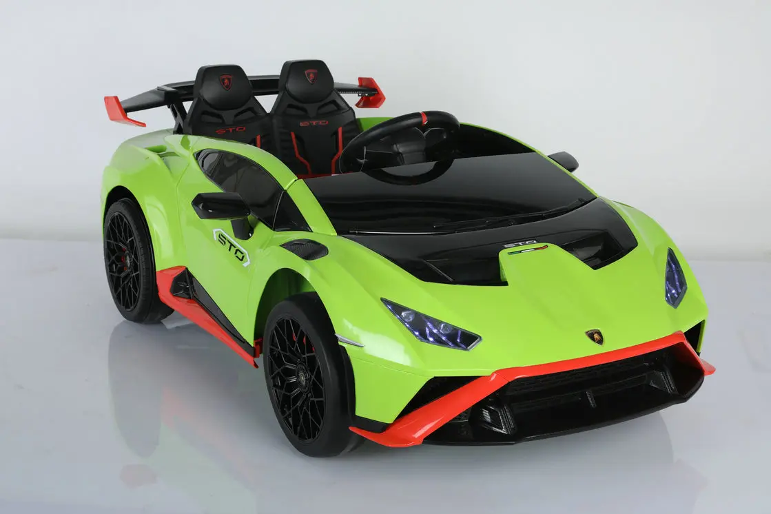 Lamborghini Huracan Sto 24Volts | Kids Ride On Car | Drifter | Remote | Bluetooth | Leather Seat 1
