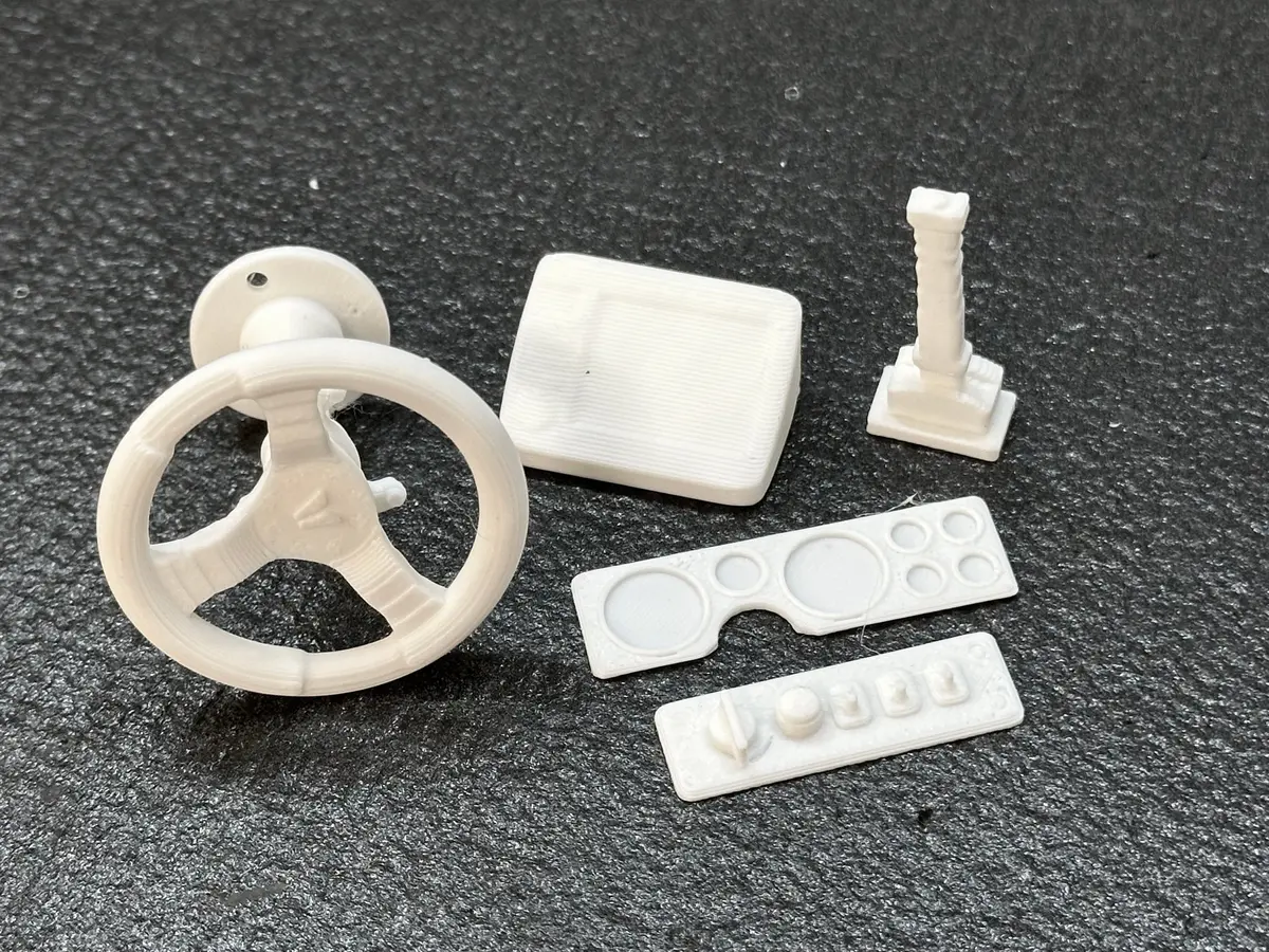 Knight Customs 3D Printed Scale Moon Buggy Interior Accessories 1
