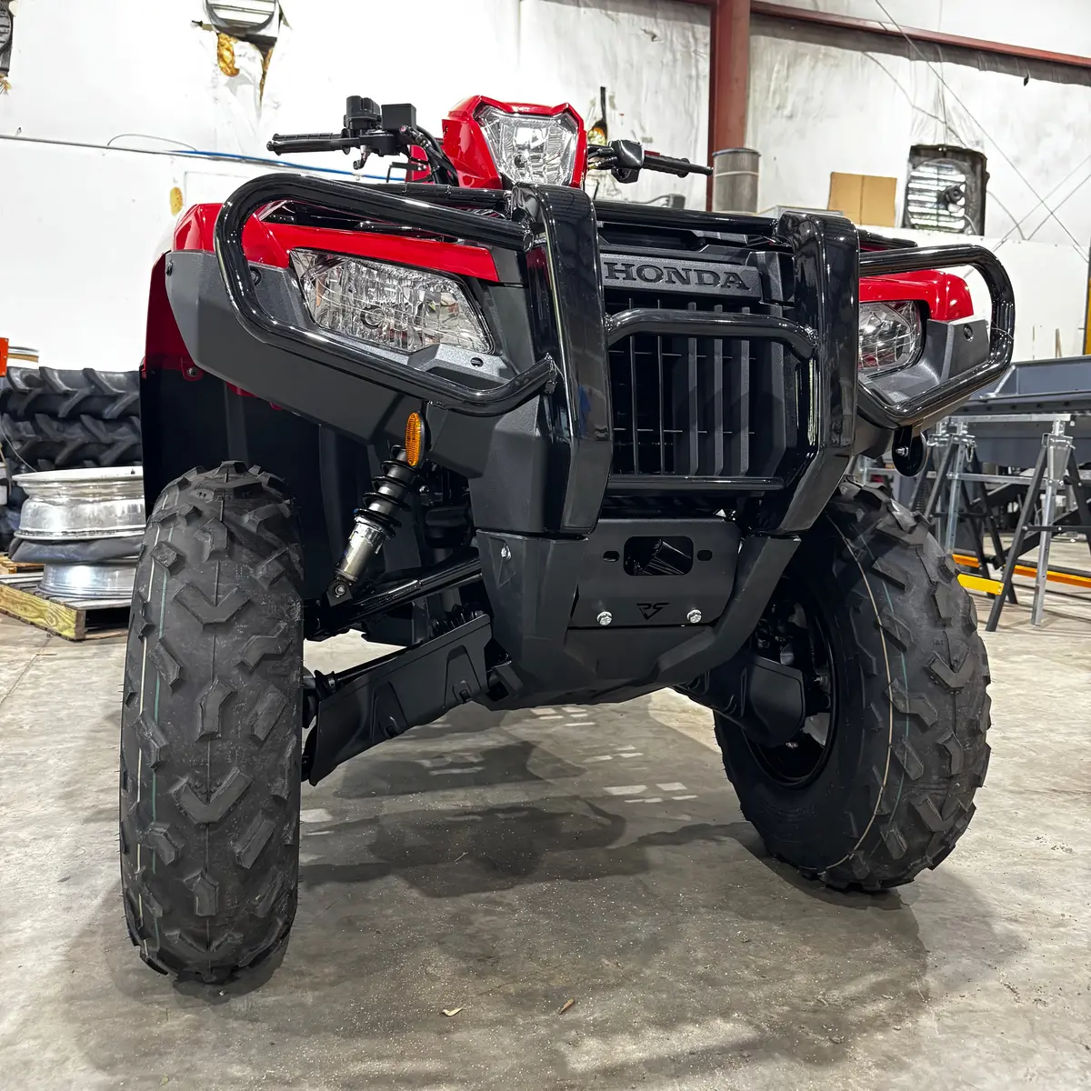 Winch Mount For 2014+ Honda Rancher, Foreman, Rubicon 2