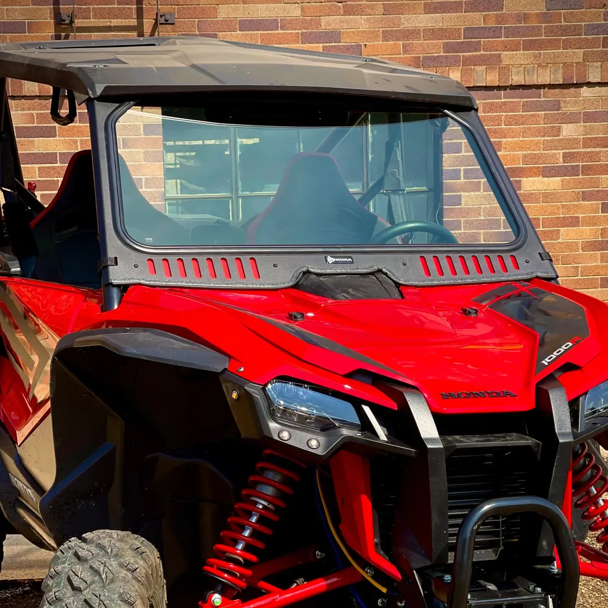 Honda Talon Vented Glass Windshield 1