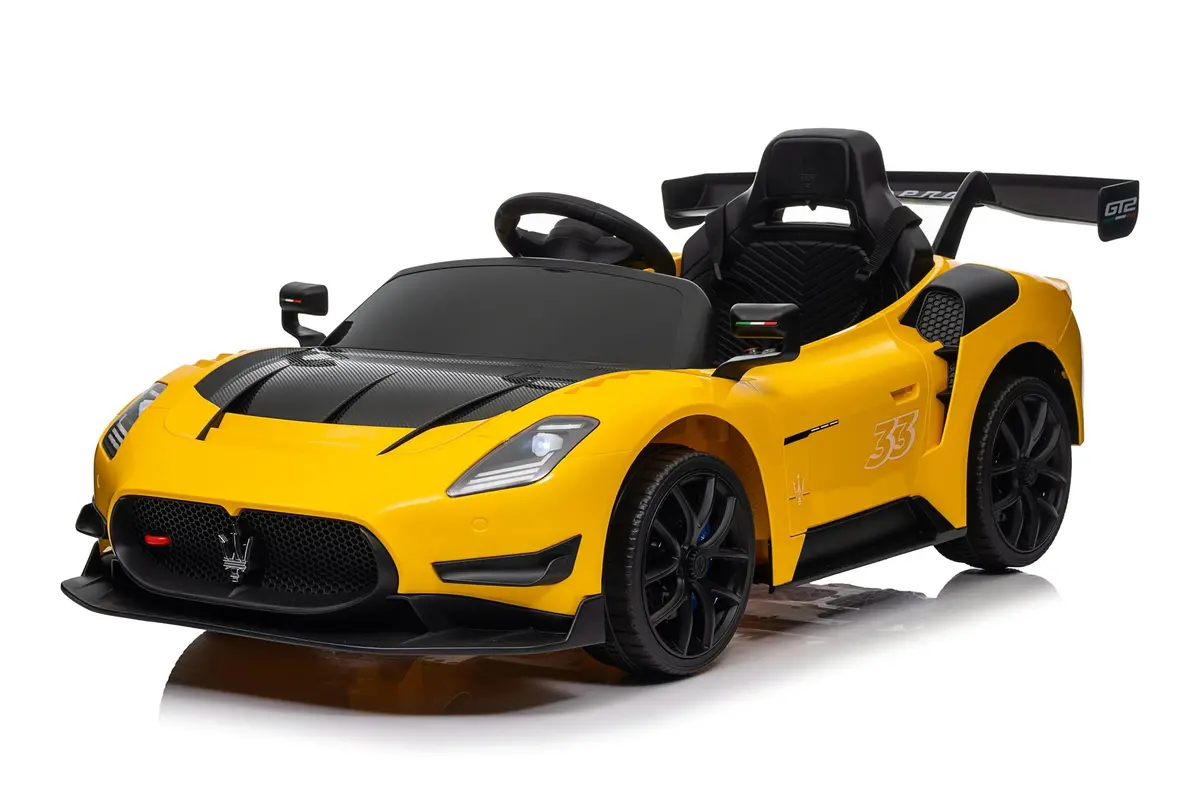 Maserati Mc20 Gt2 24V Kids Ride-On Car – Luxury Supercar With Leather Seats & Rubber Tires 1