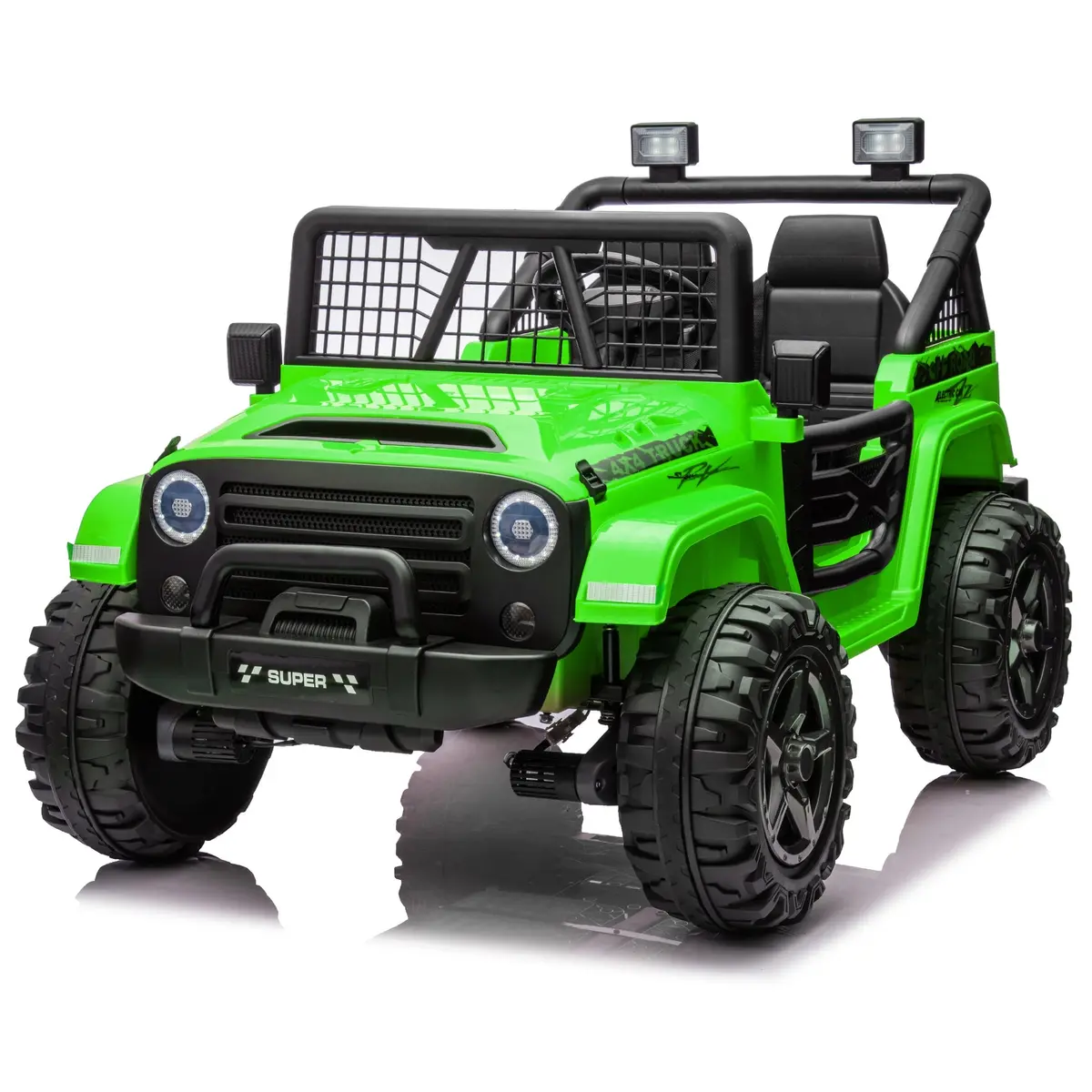 2026 New Jeep Outreach 2 Seater 24V Jeep Style Kids Ride On Car With Parental Remote Control 1