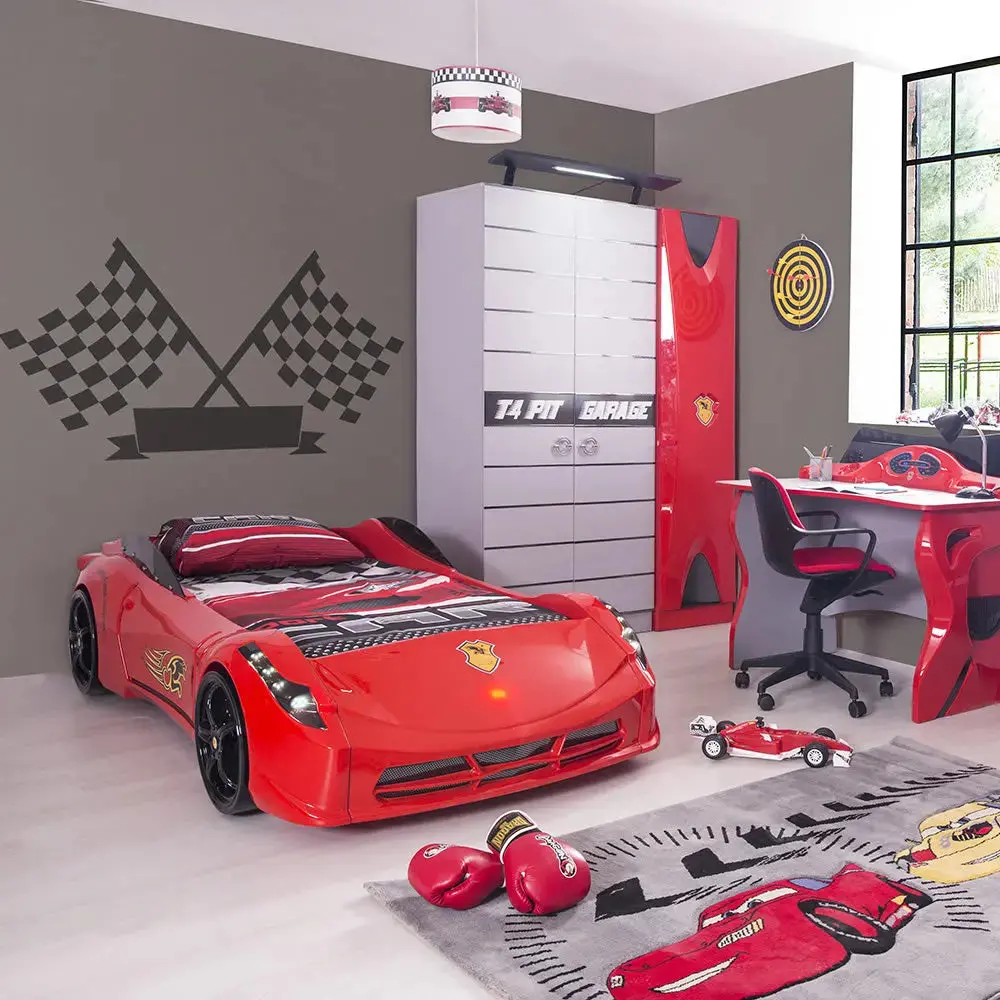 Ferrari Style Race Car Bed Twin Size 1