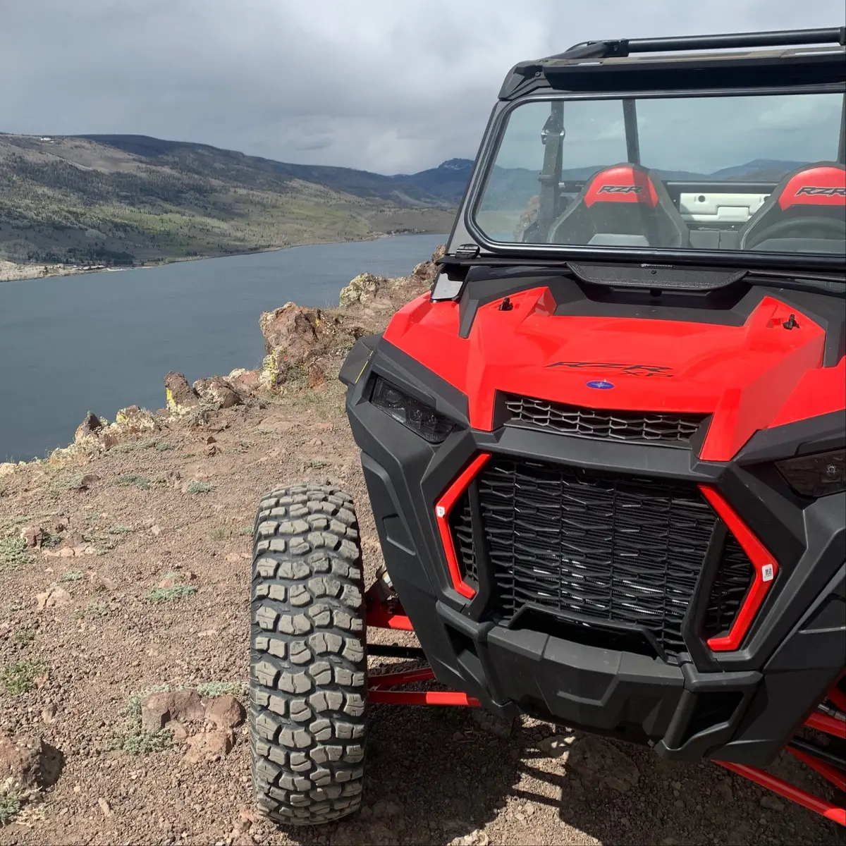 Polaris Rzr Xp 1000/Turbo (2019-2023) Vented Glass Windshield 1