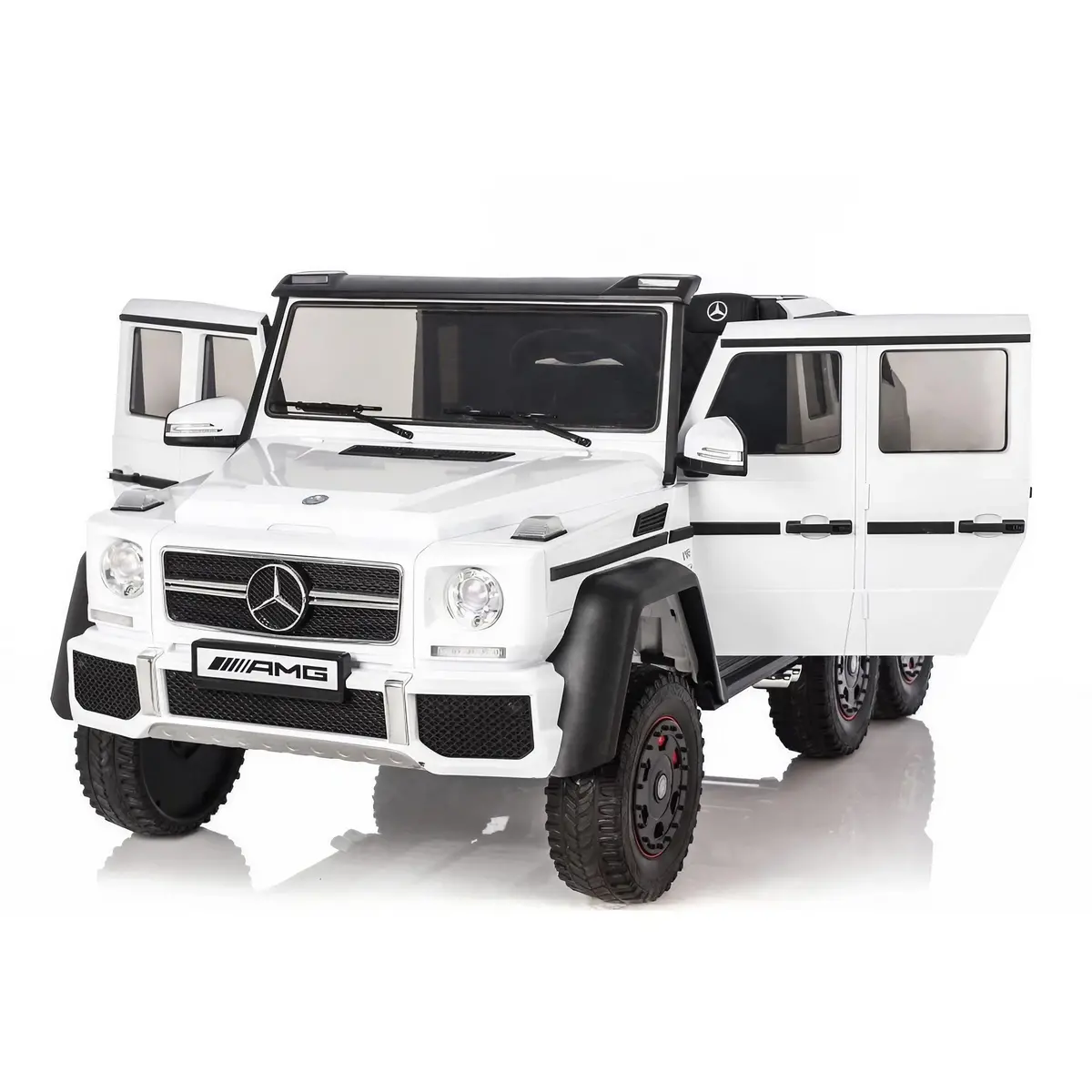 2025 Licensed Mercedes Benz Amg G63 G Wagon 6 Wheel 24V Deluxe Two Seater Kids Ride On Car 1