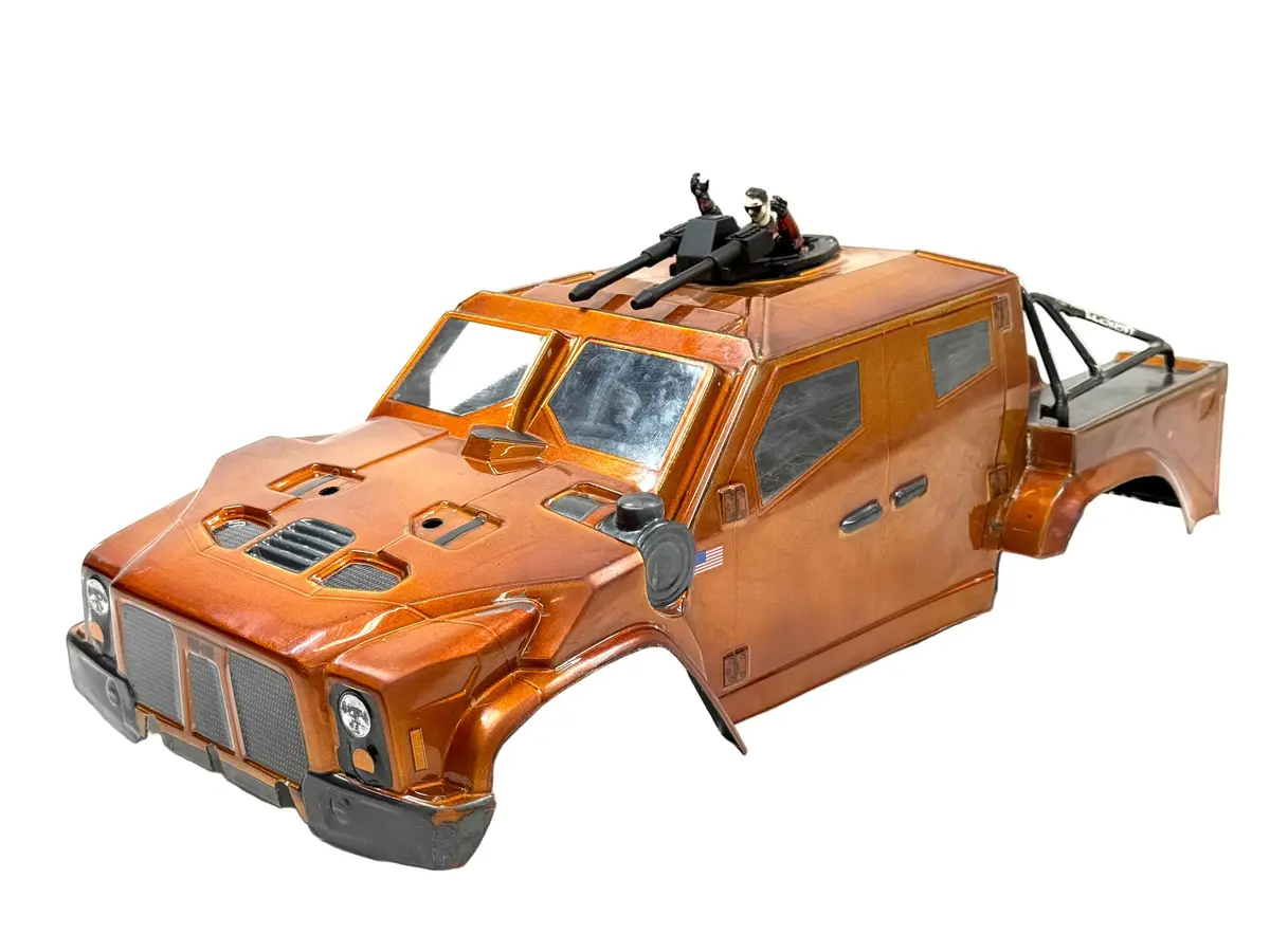 Proline Strikeforce Lexan Scale Military Body W/ Turret 1