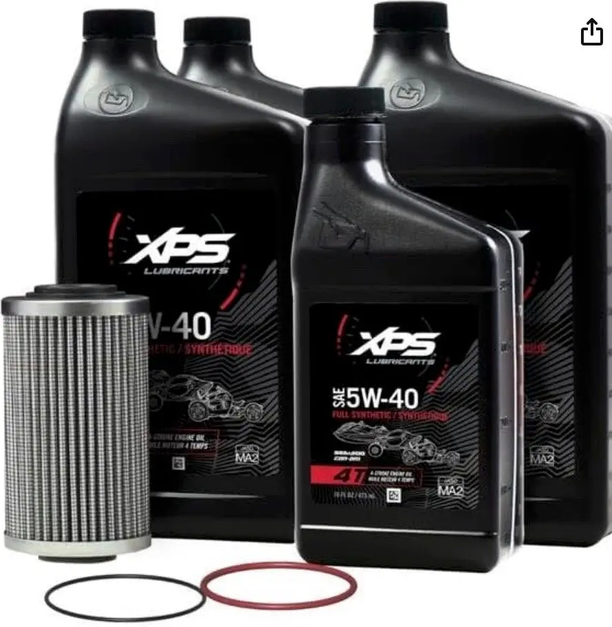 4T 5W-40 Full Synthetic Oil Change Kits For Engines Of 1500 Cc Or More 1