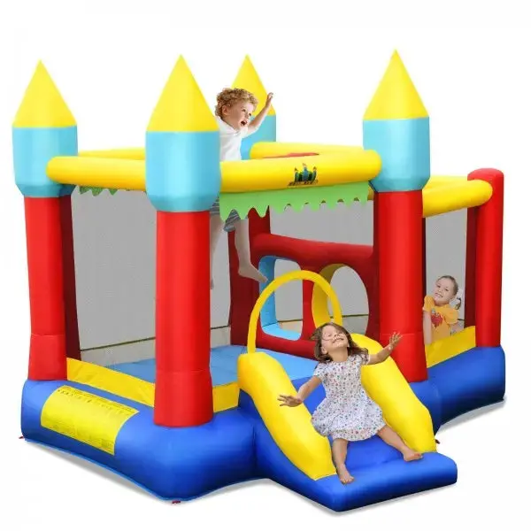 Inflatable Bounce Slide Jumping Castle Without Blower 1