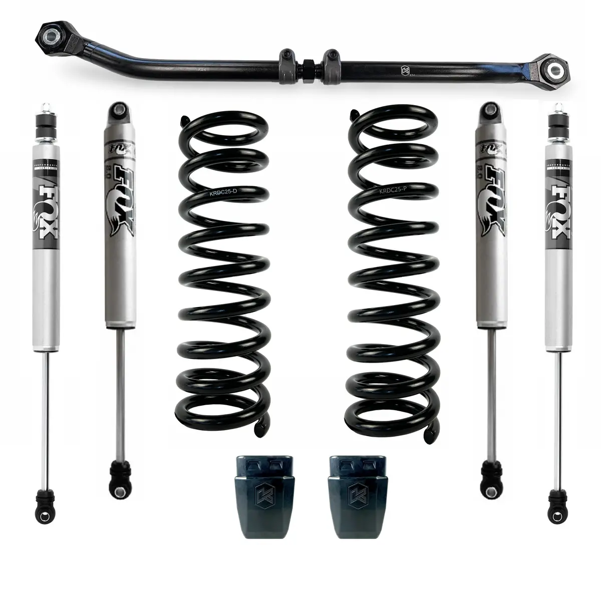 Kryptonite Stage 2 Leveling Kit With Fox Shocks For 2013-2026 Ram 3500 1