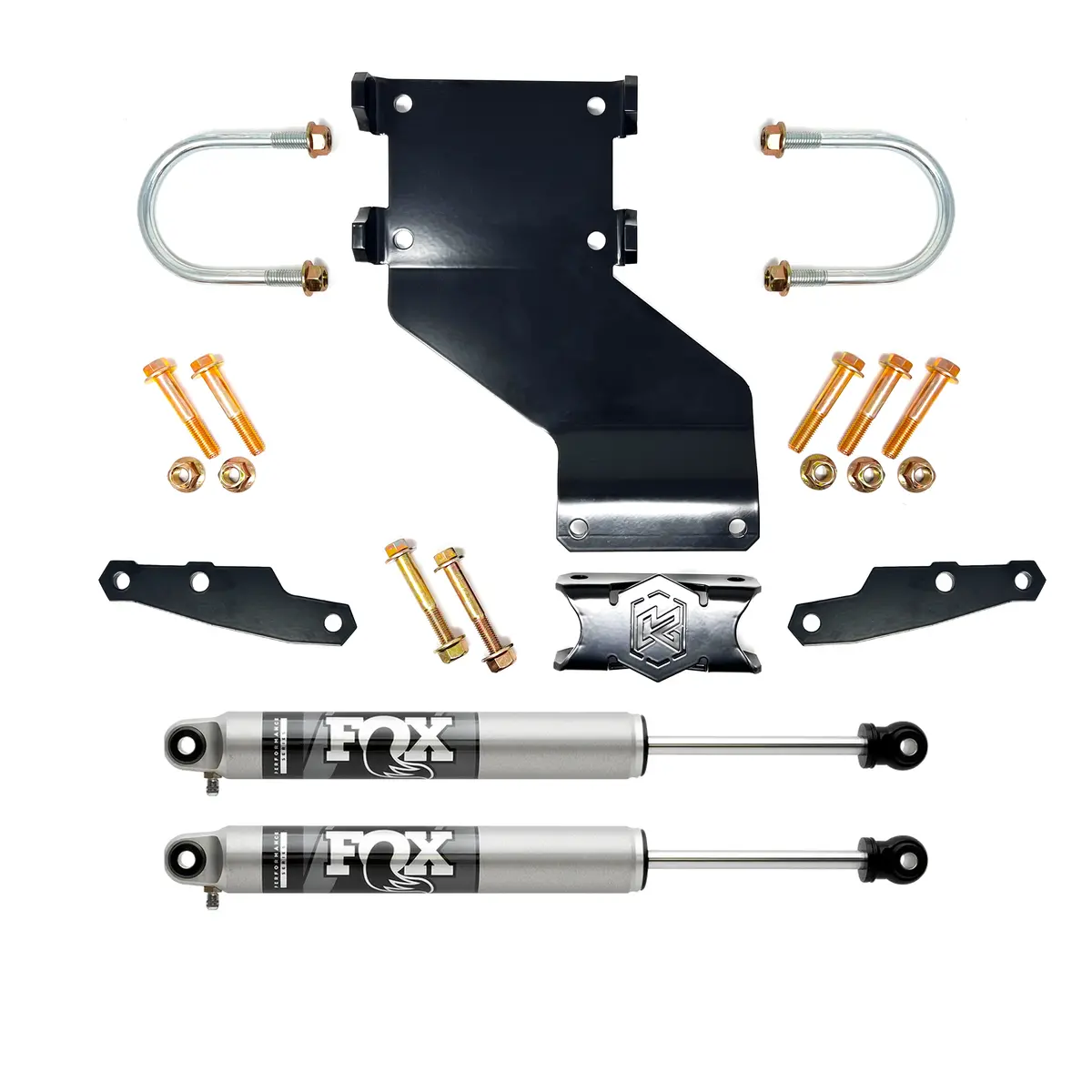 Kryptonite Dual Steering Stabilizer Kit With Fox 2.0 Shocks For 2003-2013 Ram 2500/3500 1