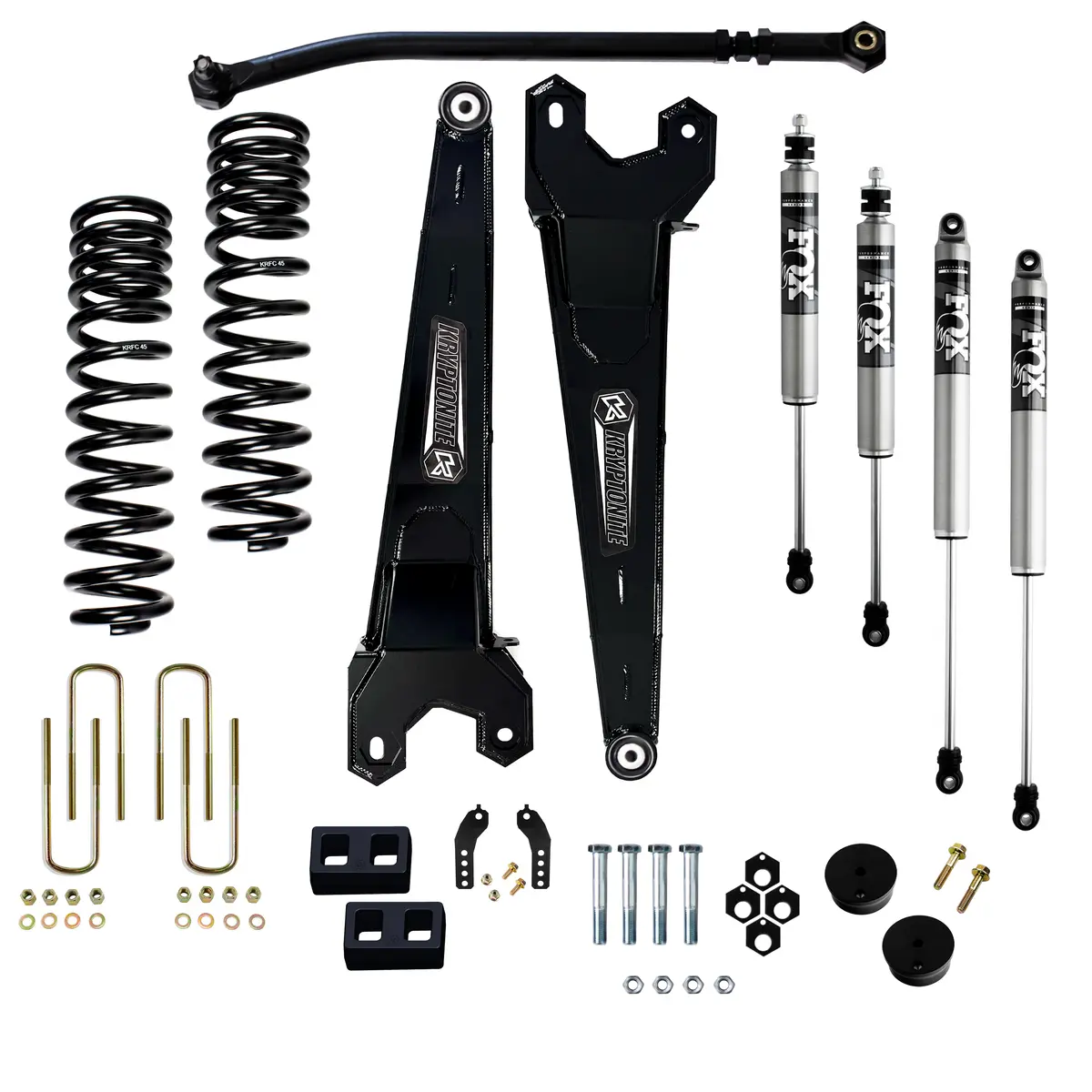 Kryptonite Ford Super Duty F250/F350 4.5" Lift Kit With Fox 2.0 Shocks 2017-2024 1