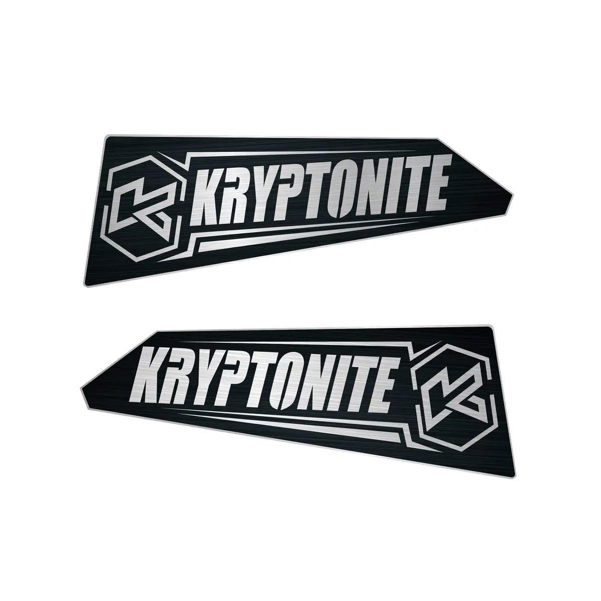 Kryptonite Upper Control Arm Stainless Logo Plates 2011–2026 Gm Hd 1