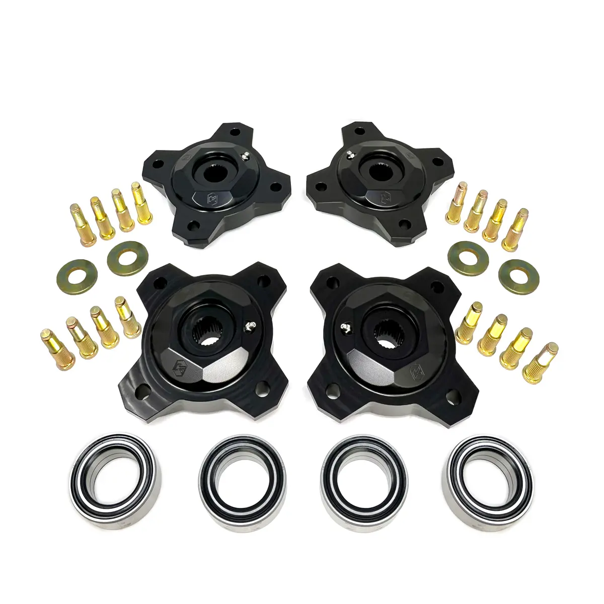 Kryptonite Death Grip Polaris Rzr Xp 2014-2022 Deluxe Hub Assembly Kit 1