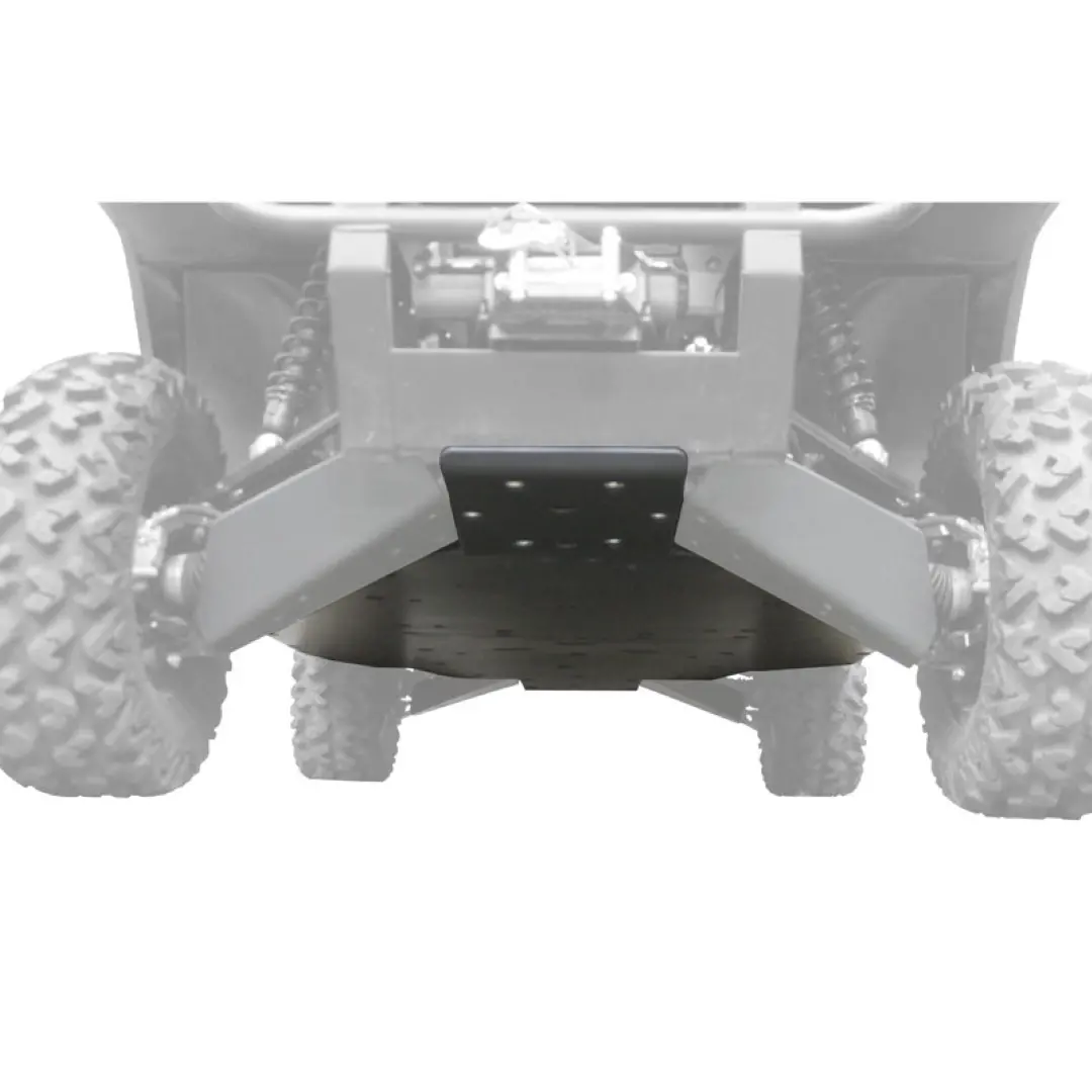 Kawasaki Mule Pro Uhmw Skid Plate With Rock Sliders 2