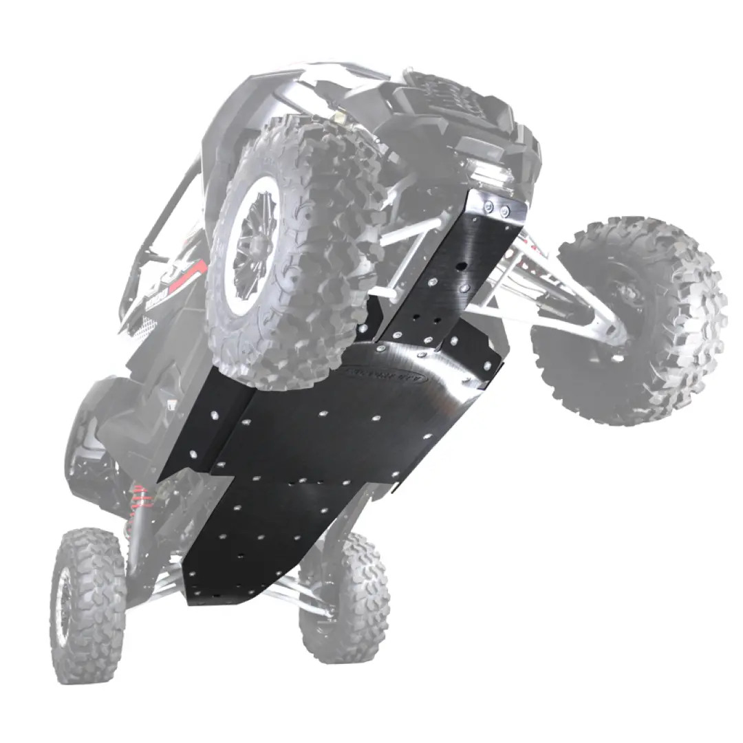Kawasaki Teryx Krx 1000 Uhmw Skid Plate With Rock Sliders 1