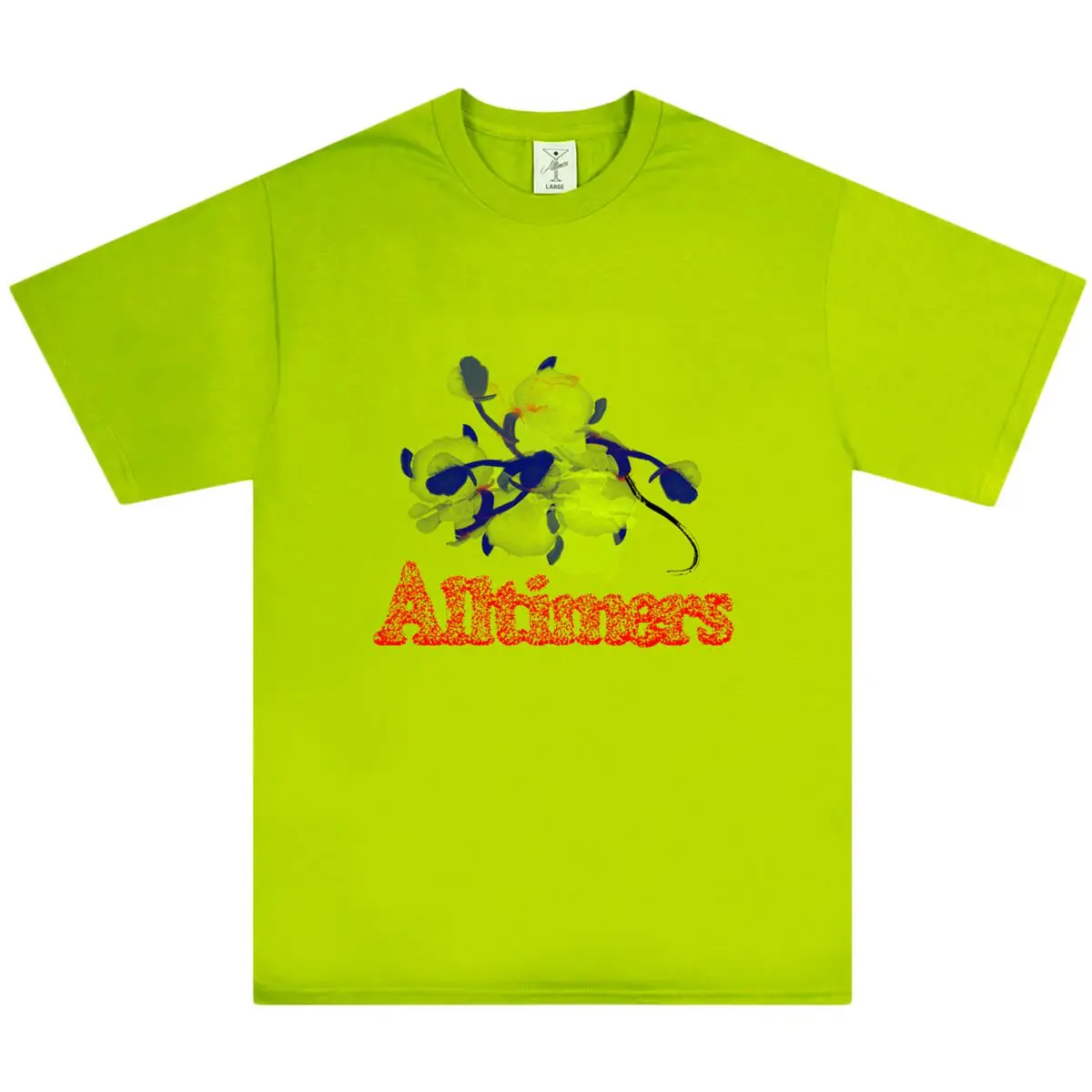 Alltimers Scramble Tee Lime Green 1