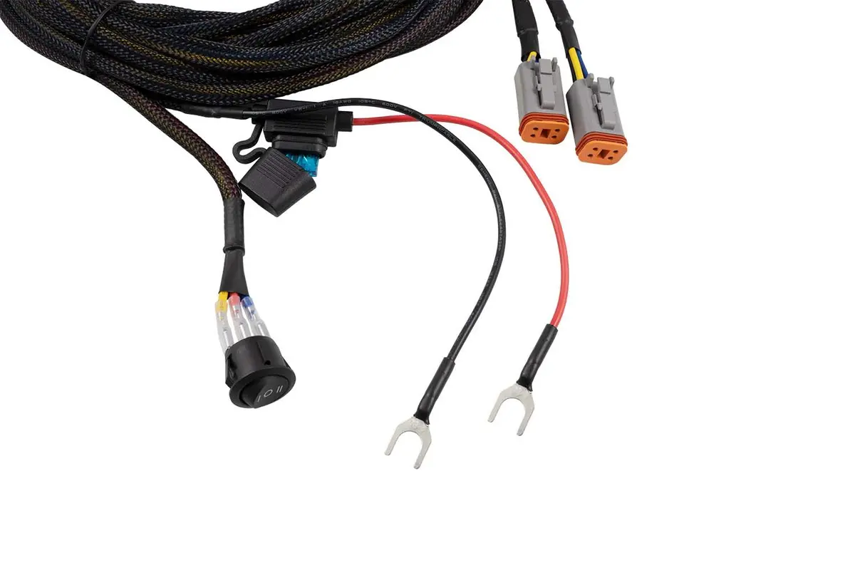 Light Duty Dual Output 4-Pin Wiring Harness 2