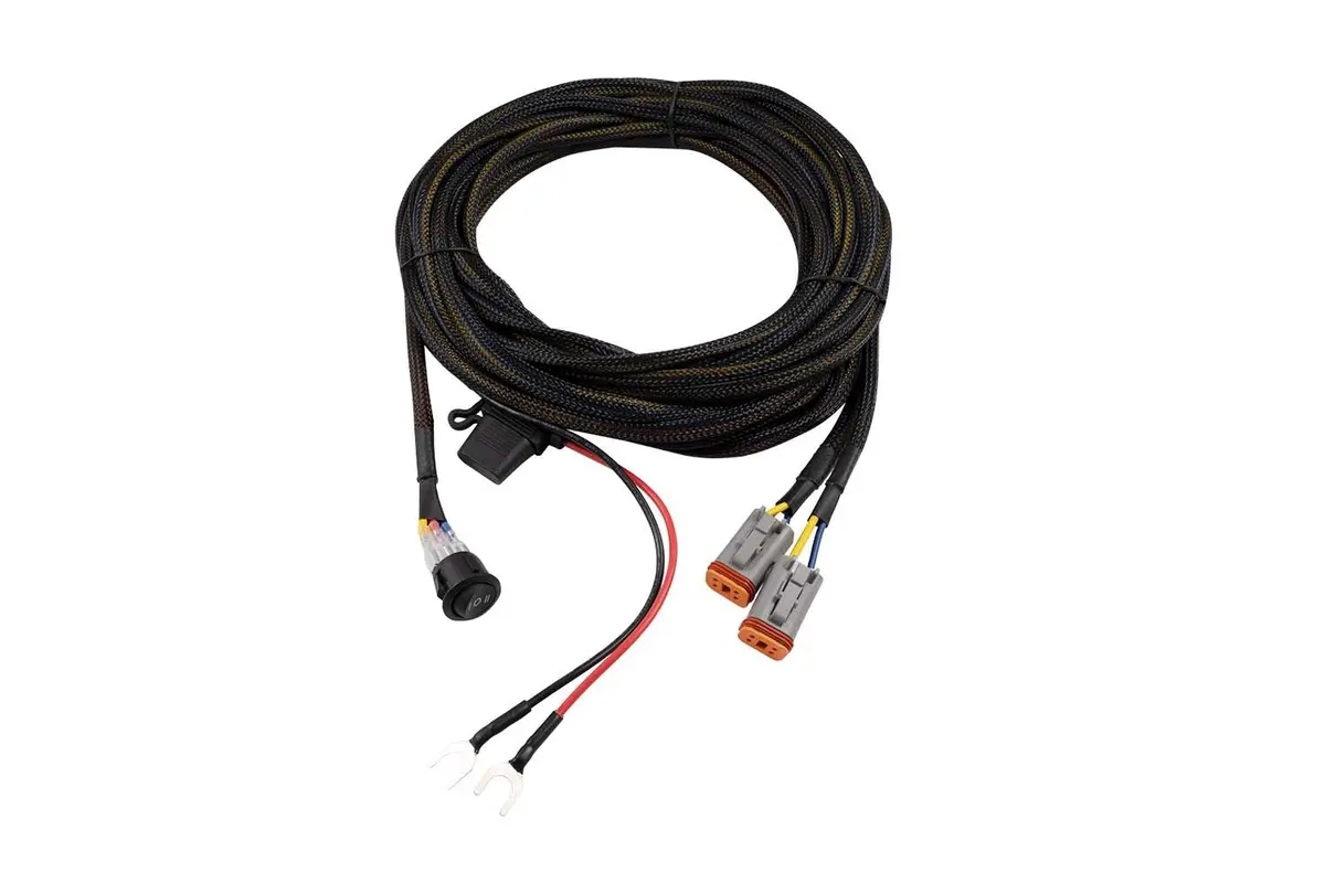 Light Duty Dual Output 4-Pin Wiring Harness 1