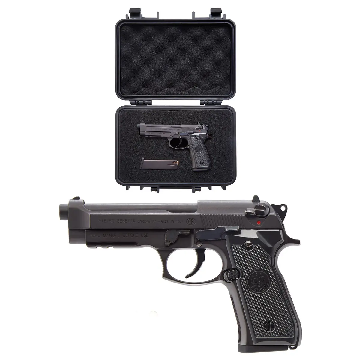 M92 Beretta - Black - Wolfhound Tactical Miniature Pistol Model 1