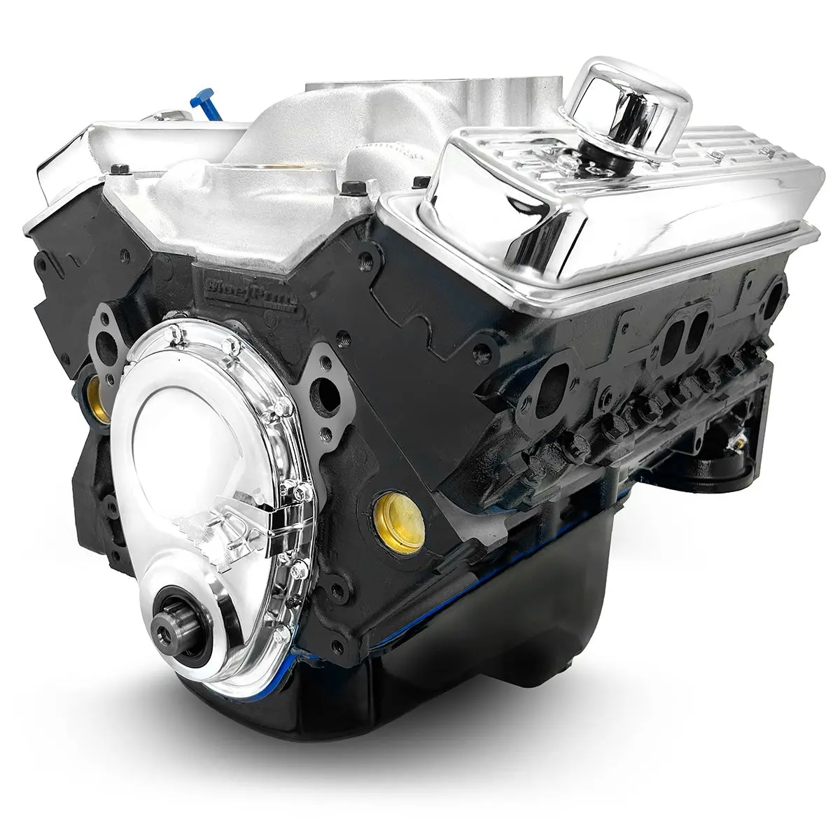Gm Marine Small Block Compatible 350 C.I. Engine - 350 Horsepower - Long Block 1