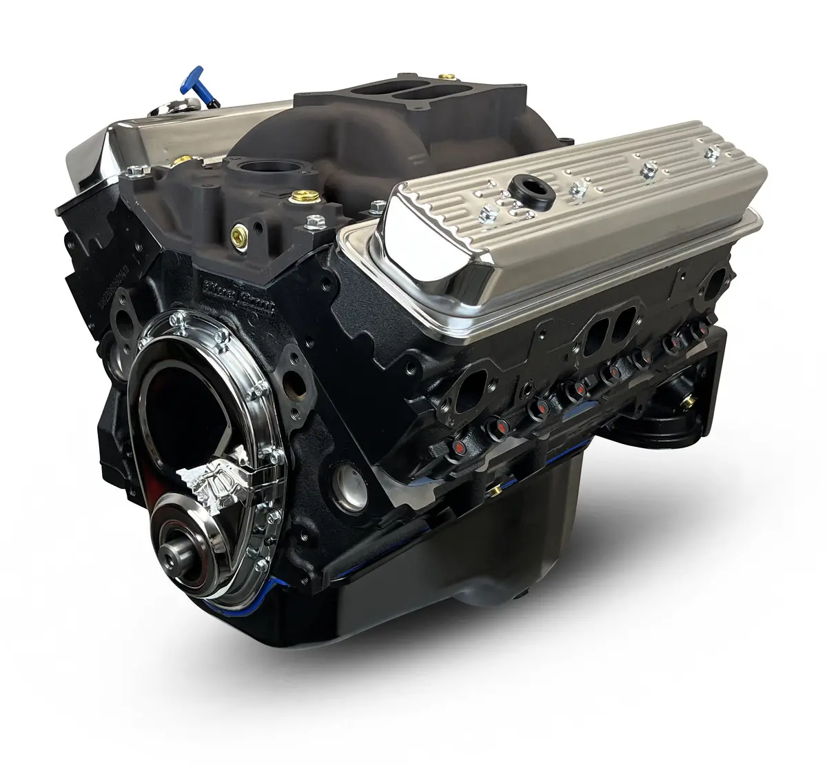 Gm Marine Small Block Compatible 383 C.I. Engine - 405 Horsepower - Long Block 1