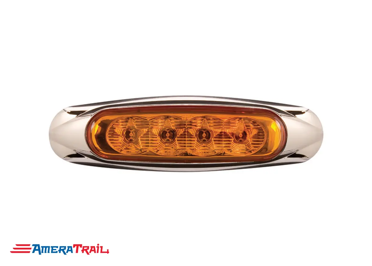 Amber Led Panel Surface Mount, Optronics 1