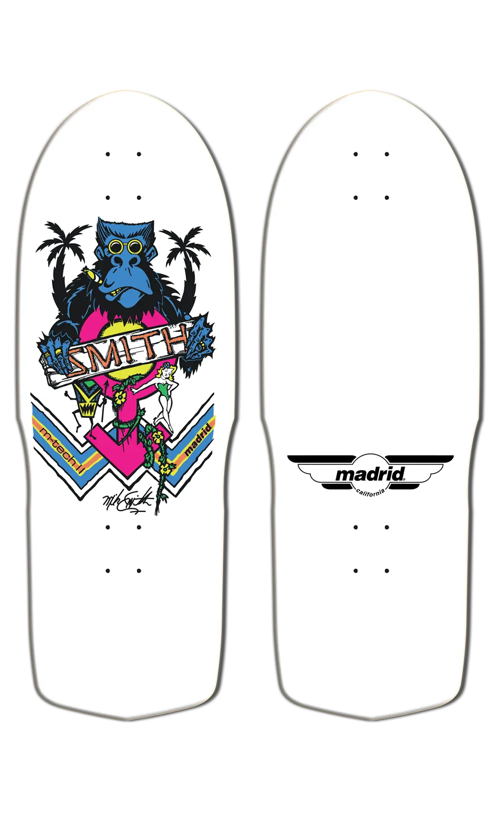 Madrid Retro Mike Smith Ape 2
