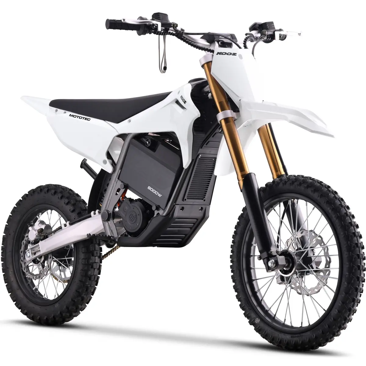 Mototec 72V 8000W Pro Electric Dirt Bike 17/14 Lithium 1