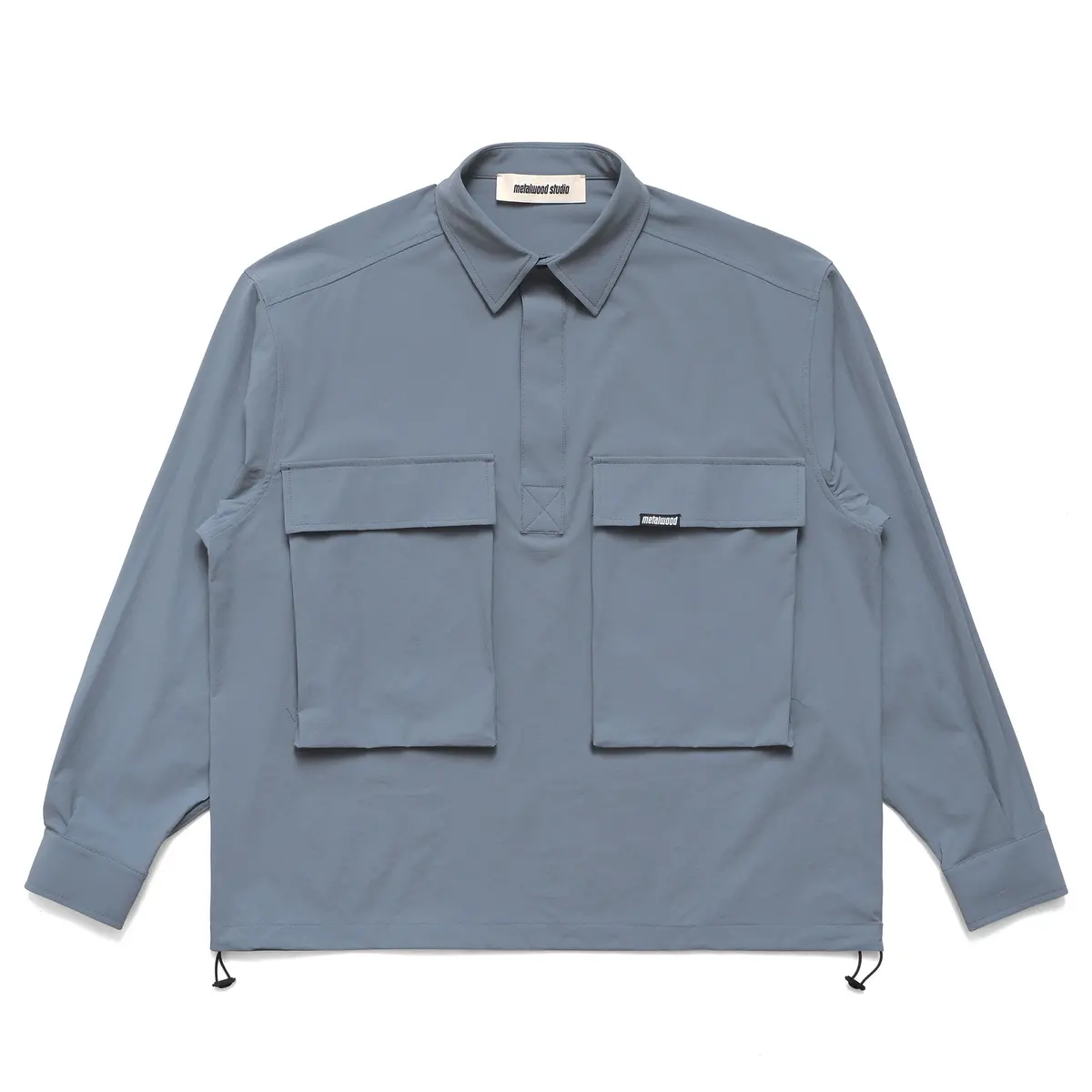 Metalwood Studio Ripstop Overshirt Alloy 1