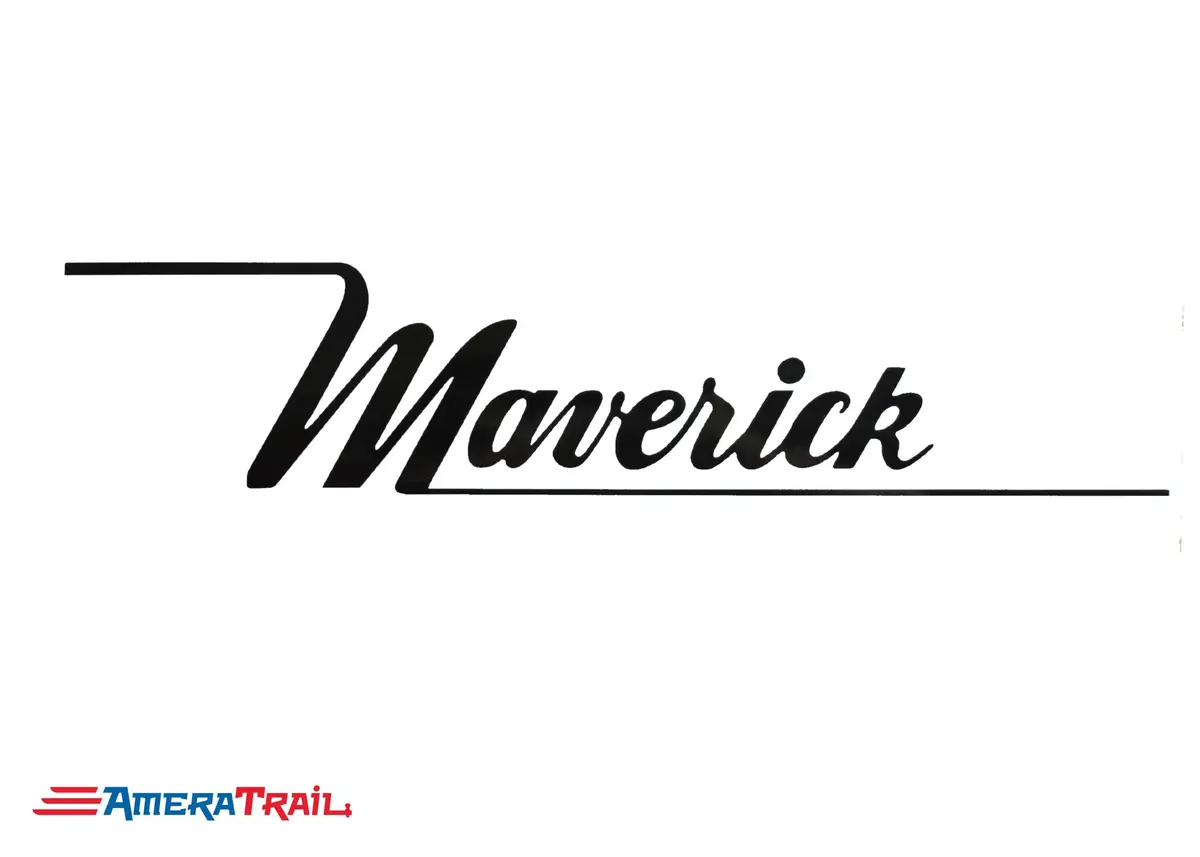 Maverick Vinyl Marine Decals - Available In Different Colors 1