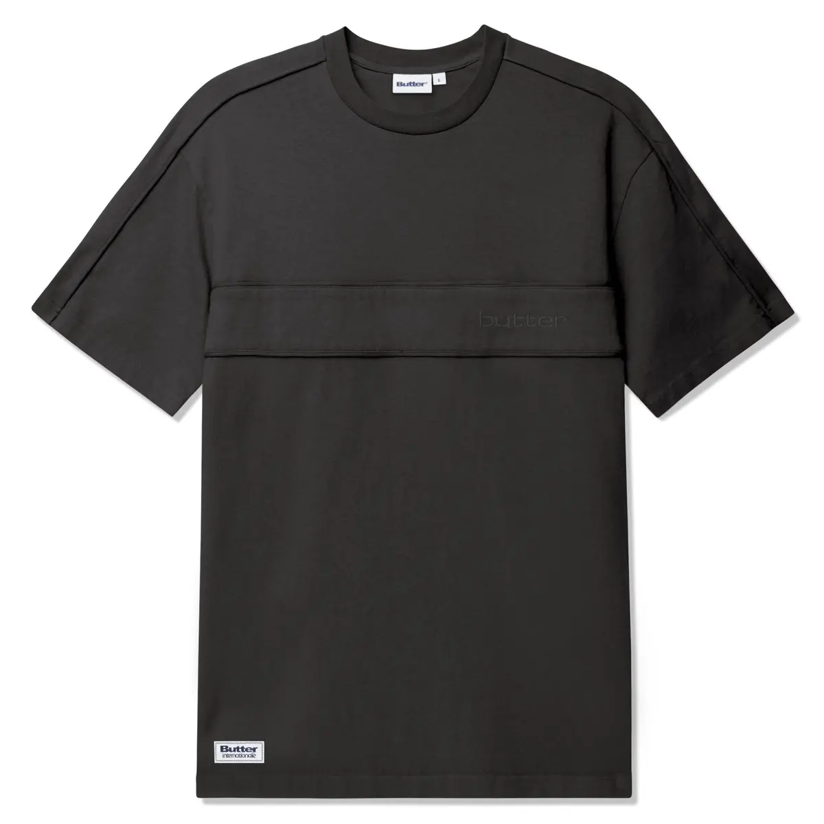Butter Goods Movement Tee Washed Black 1
