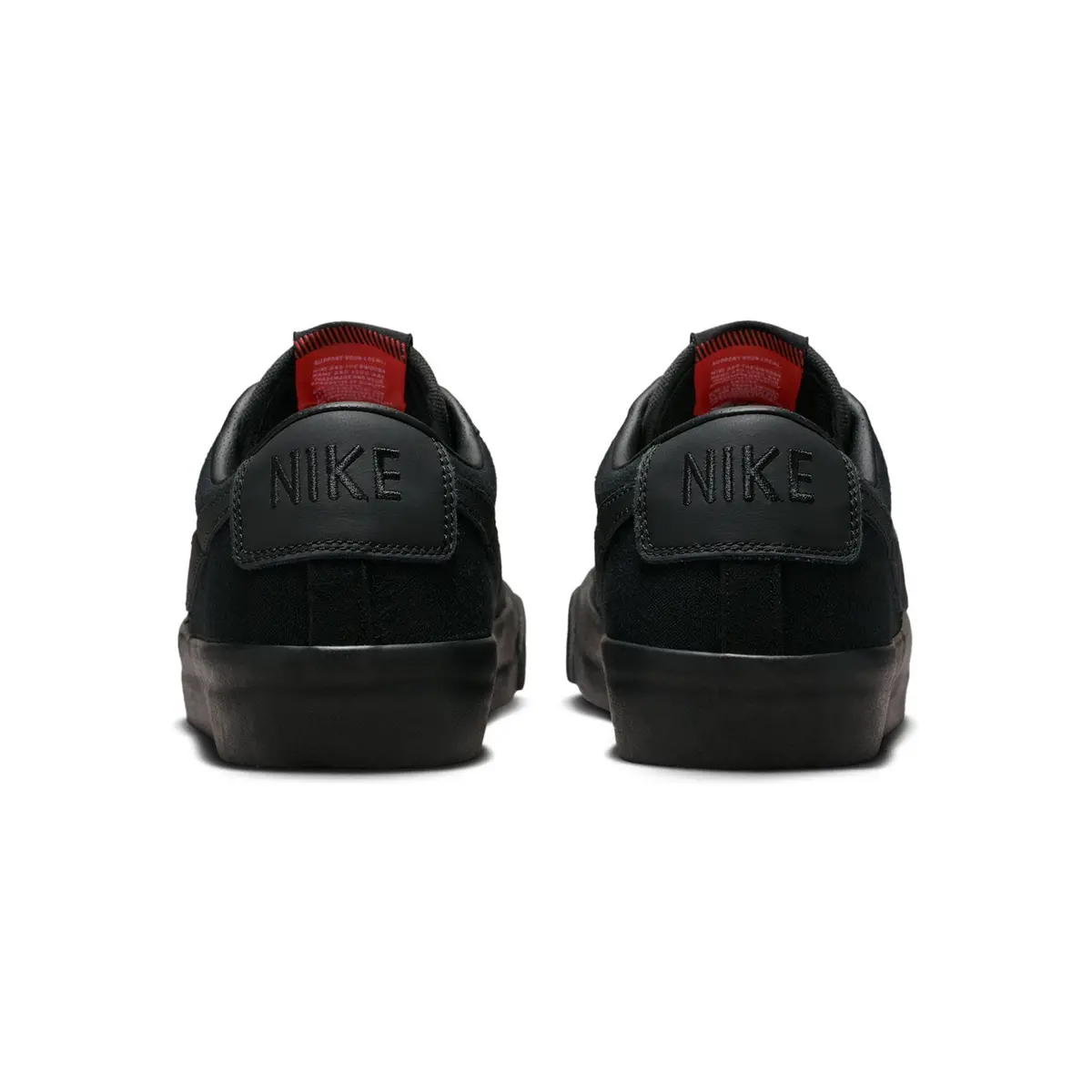 Nike Sb Gt Blazer Low Iso Triple Black 4