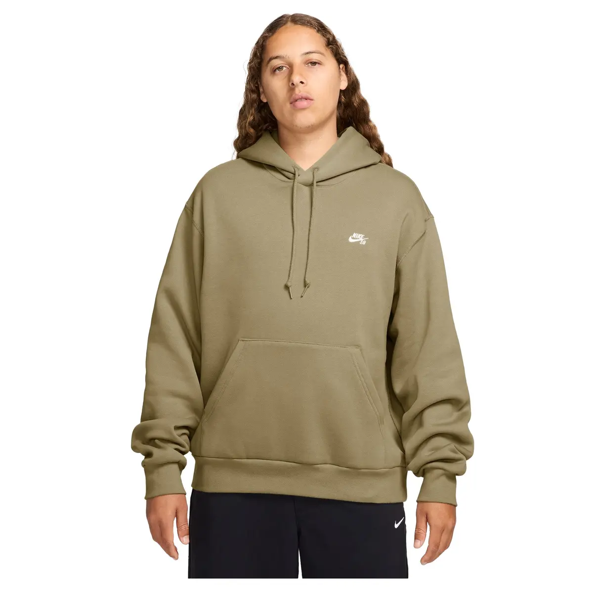 Nike Sb Essential Hooded Sweatshirt Brown 1