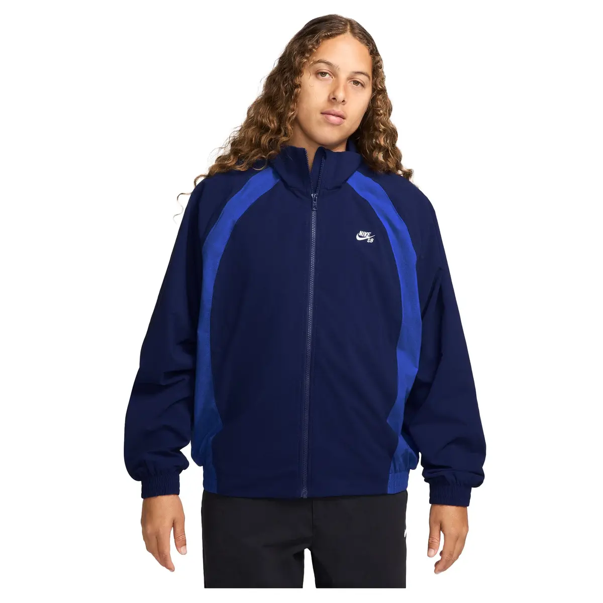Nike Sb Full Zip Woven Track Jacket Blue Void/Game Royal 1