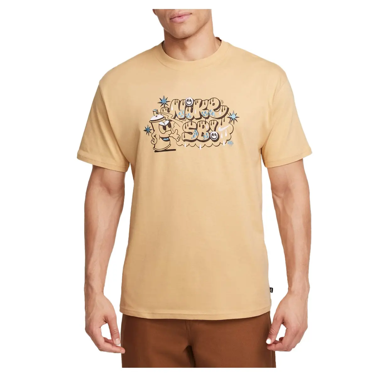 Nike Sb Spray Can Max90 Tee Sesame Brown 1