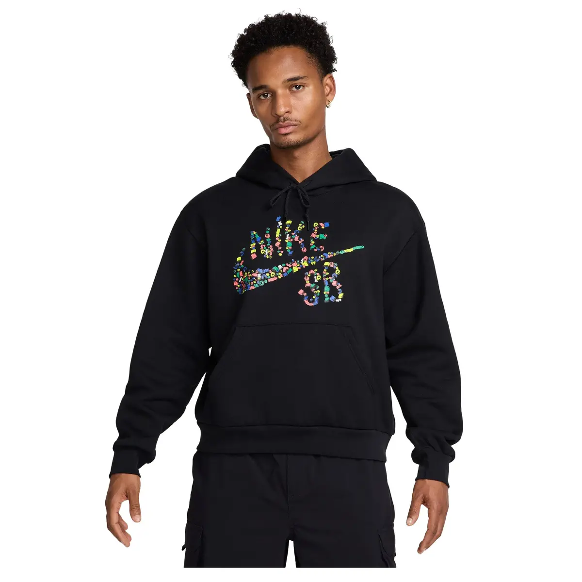 Nike Sb Sugar High Hooded Sweatshirt Black 1