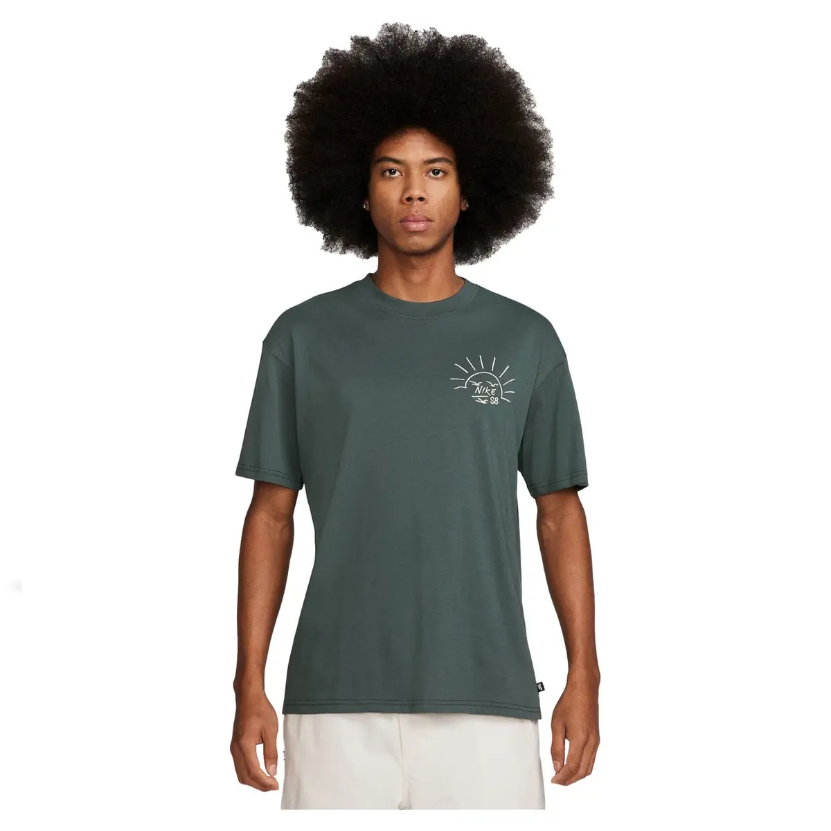 Nike Sb Tee Train Moniker M90 Vintage Green 1