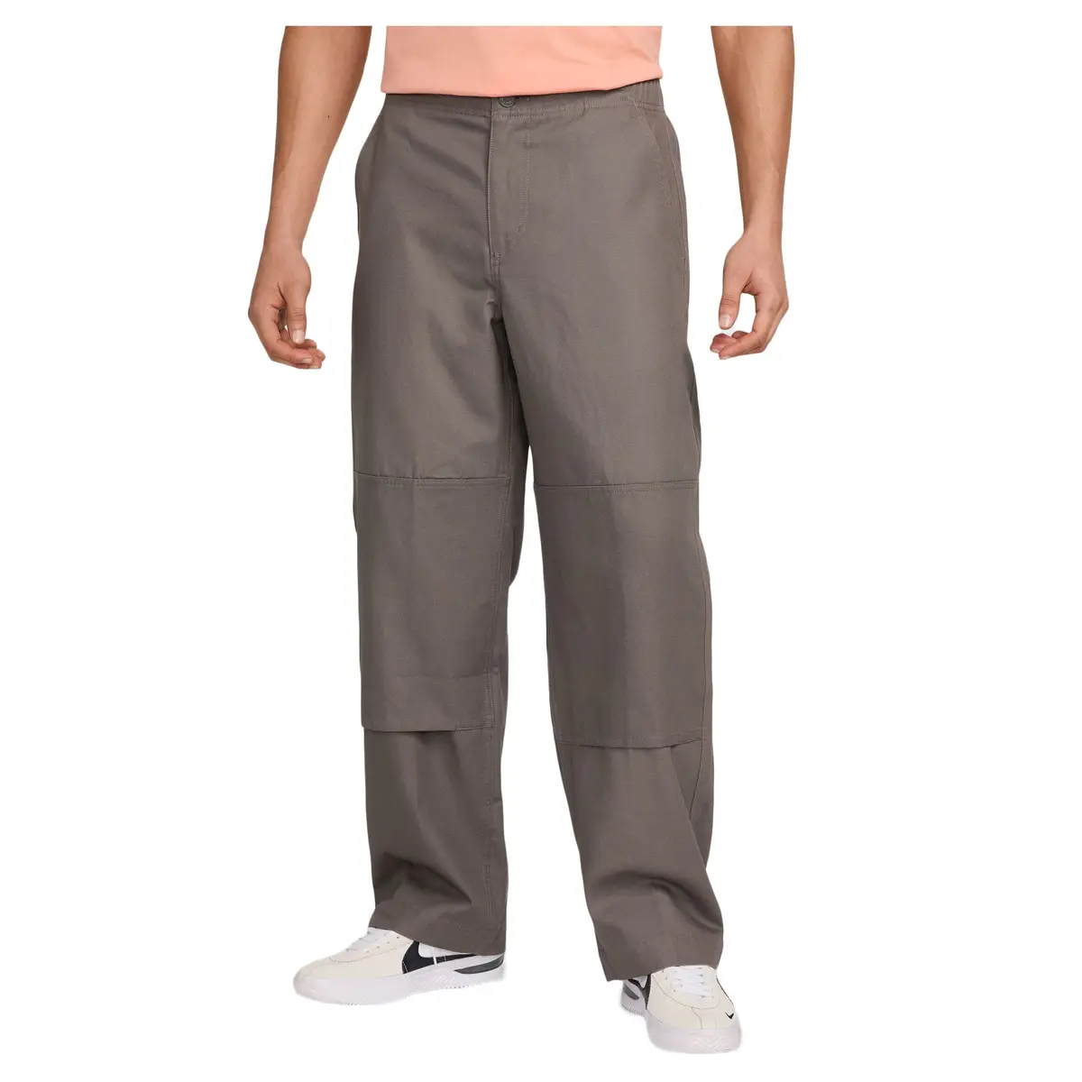 Nike Sb Twill Double Knee Pants Cavern Stone Grey 1