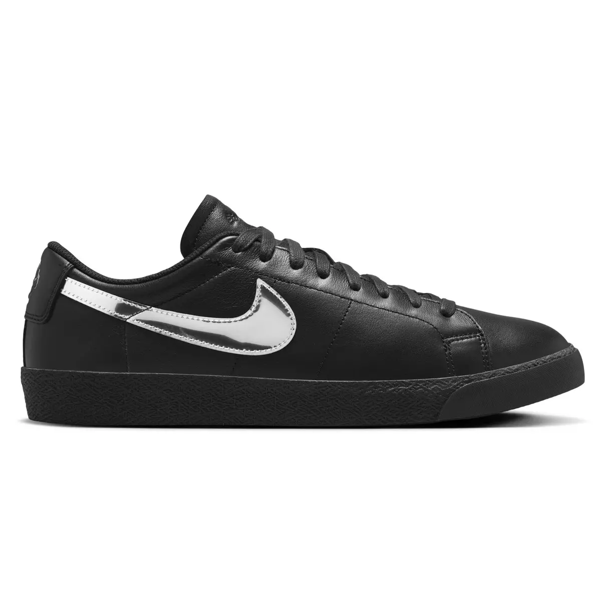 Nike Sb X Dancer Blazer Low Black/Black/Silver 1