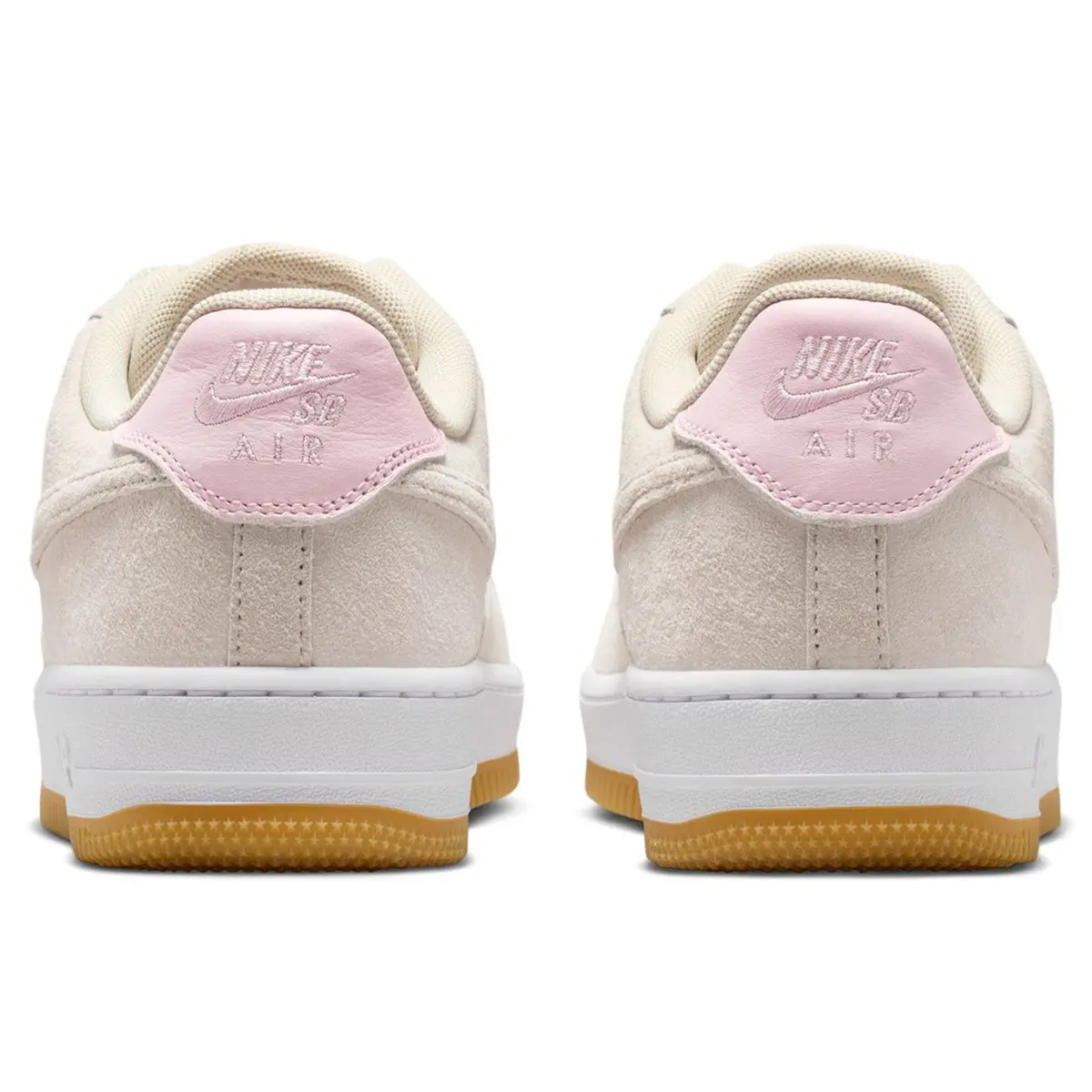 Nike Sb Air Force 1 Light Orewood Brown/Pink 5