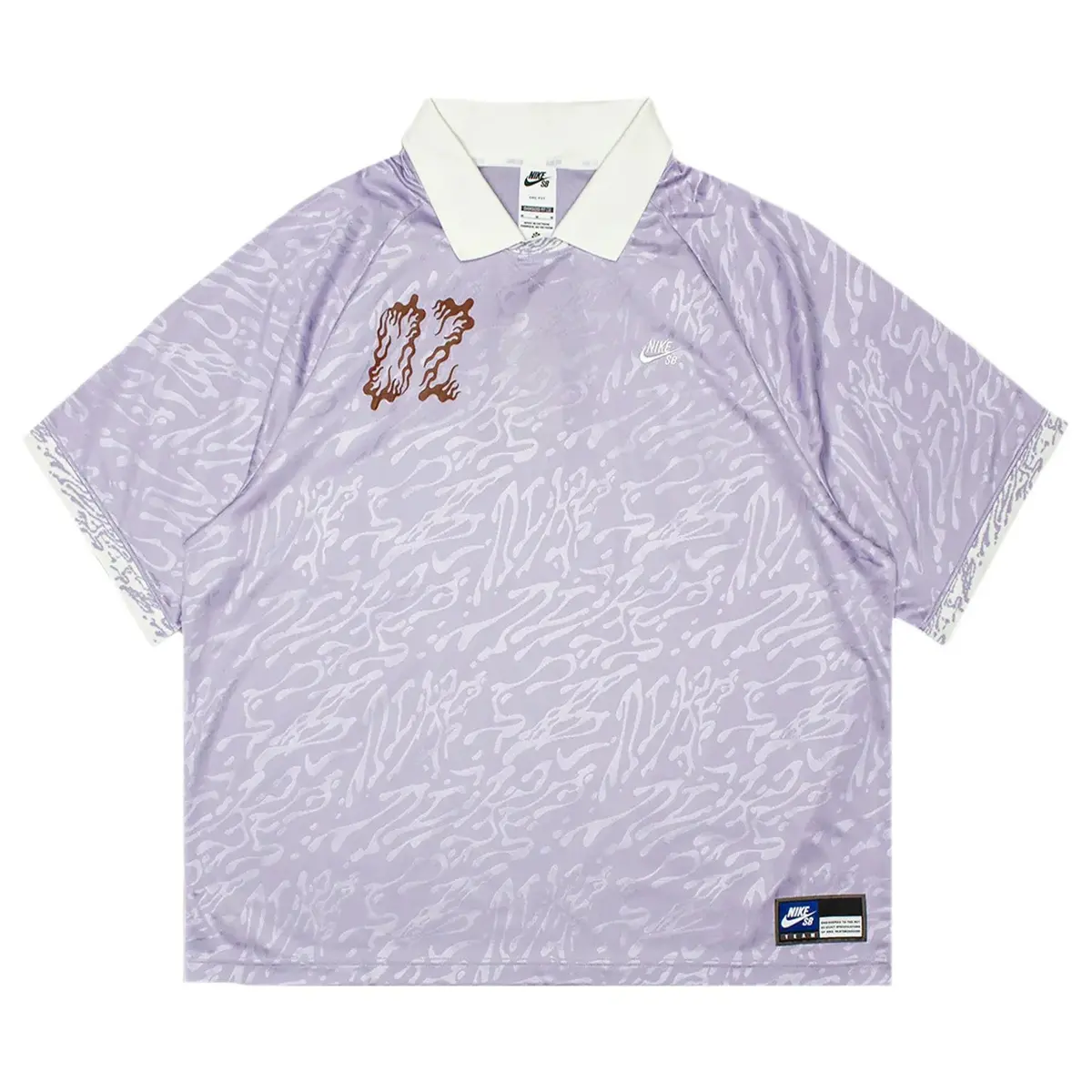 Nike Sb Drifit Jacquard Jersey Hydrangeas/White 1