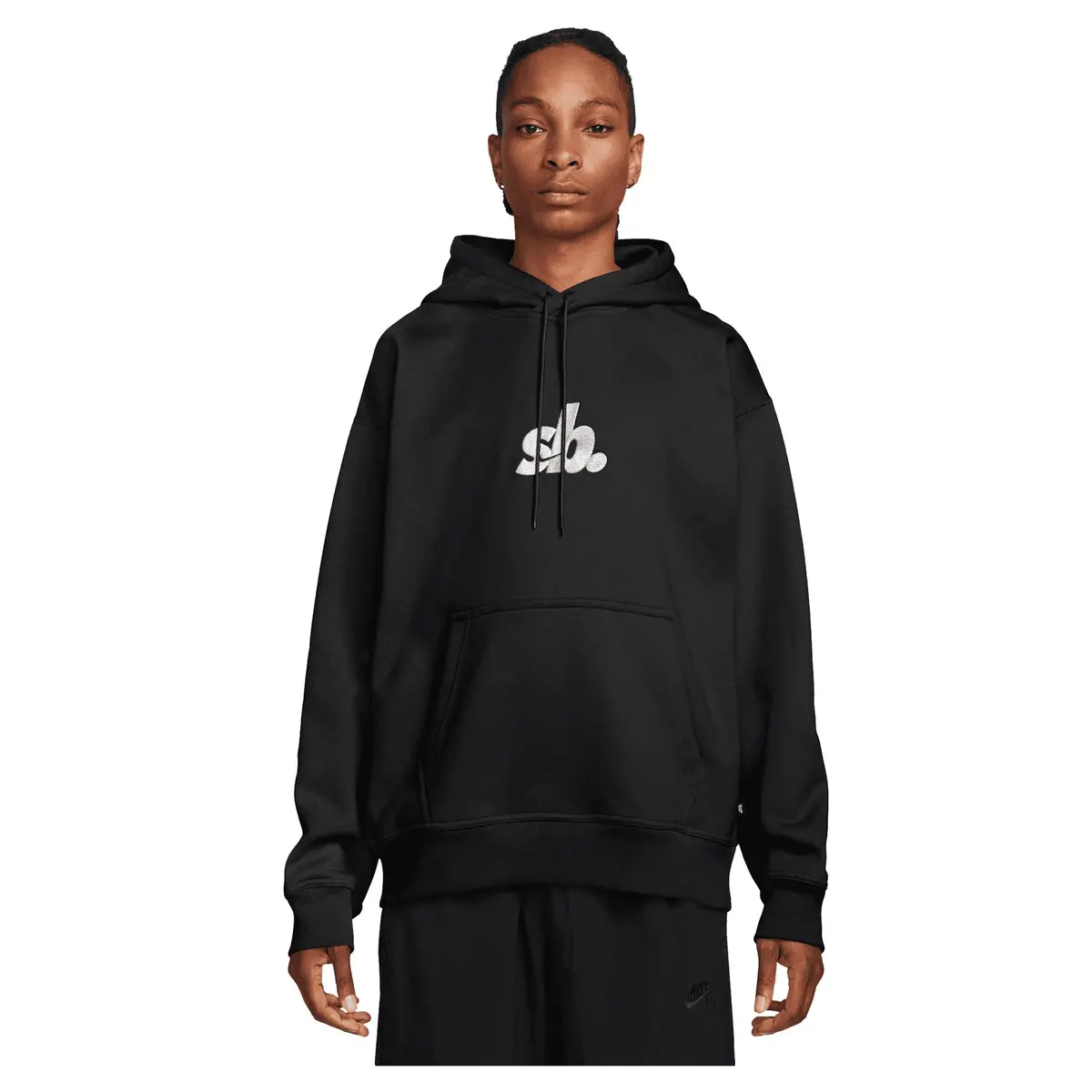Nike Sb Embroidered Sb Graphic Skate Hoodie Black 1