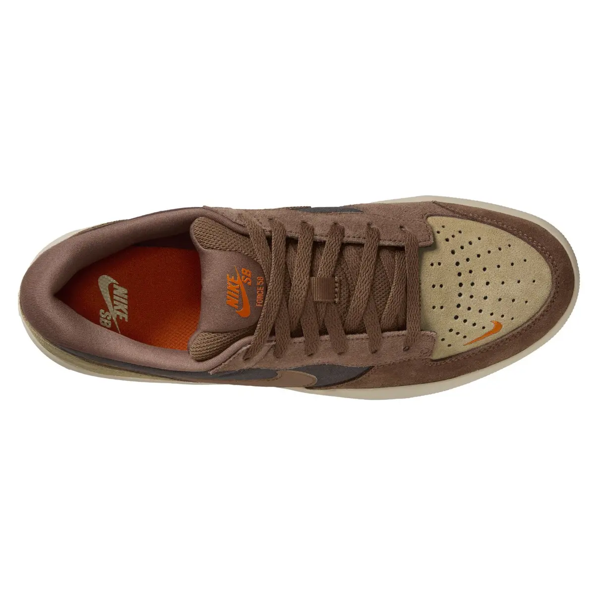 Nike Sb Force 58 Baroque Brown/Parachute Beige/Desert Khaki/Mosswood Brown 6
