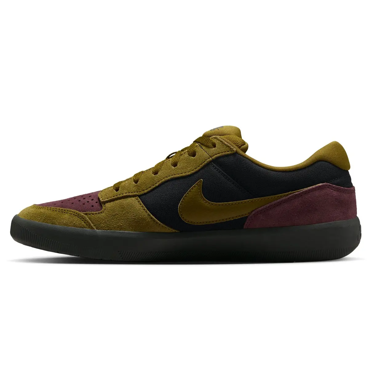 Nike Sb Force 58 Black/Olive Flak/Burgundy Crush 2