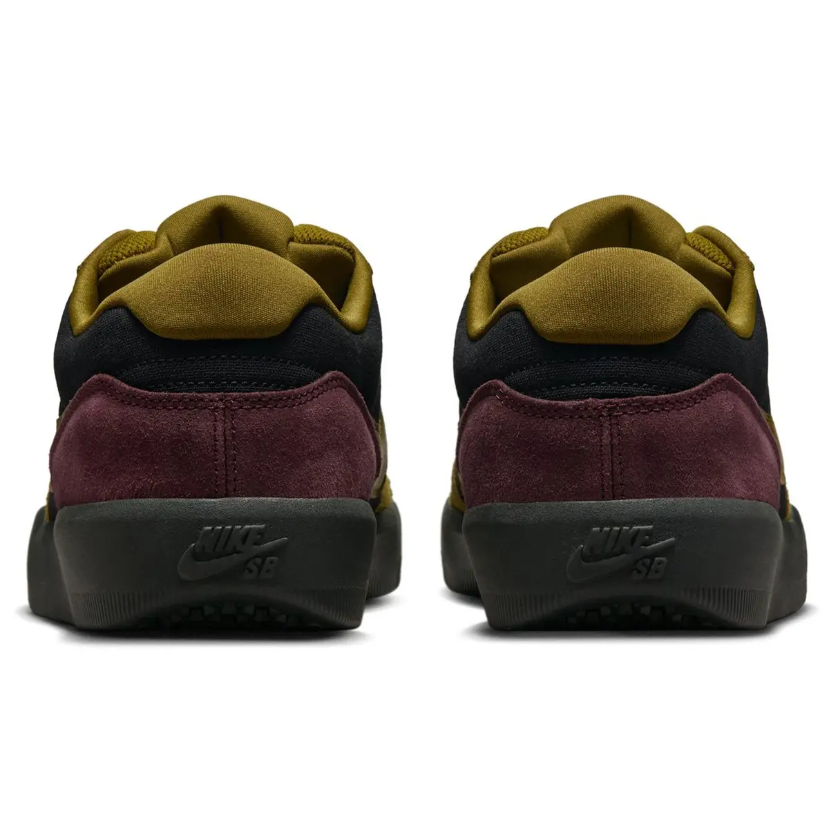 Nike Sb Force 58 Black/Olive Flak/Burgundy Crush 4