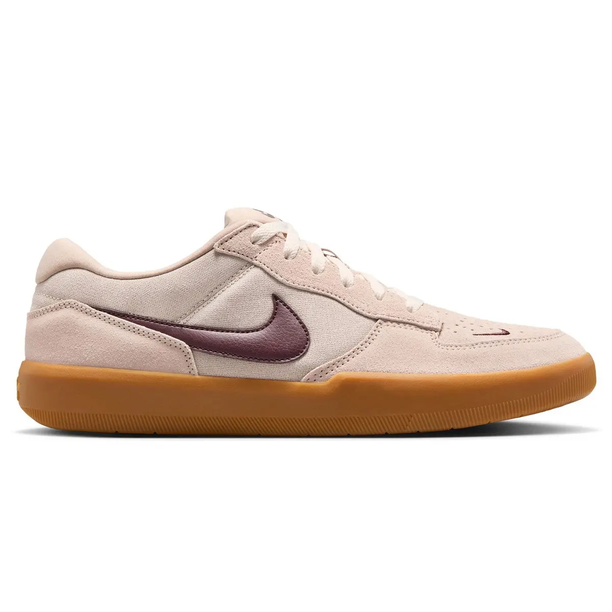 Nike Sb Force 58 Cream Ii/Gum/Burgundy Crush 1