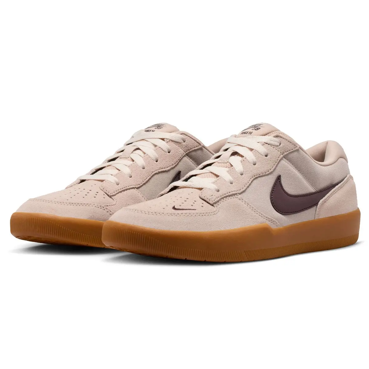 Nike Sb Force 58 Cream Ii/Gum/Burgundy Crush 3