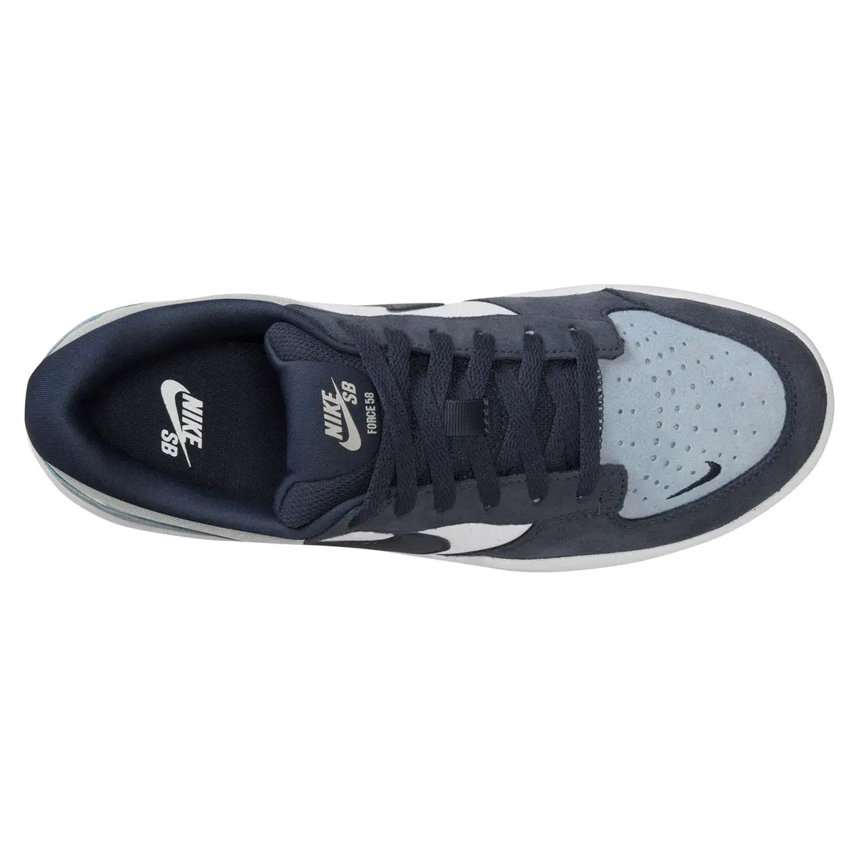 Nike Sb Force 58 Light Armory Blue/Thunder Blue 6