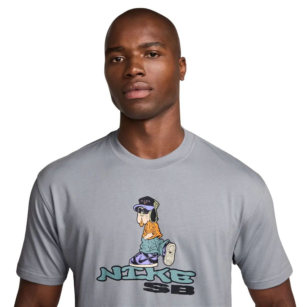 Nike Sb M90 Oc Dunk Dog Tee Wolf Grey 3