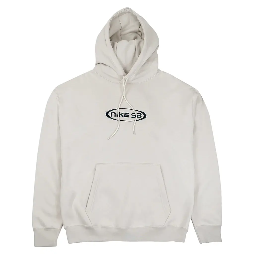 Nike Sb Fleece Pullover Skate Hoodie Bone 1